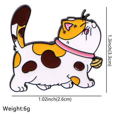 Kedi TÜRLERİ BROŞ