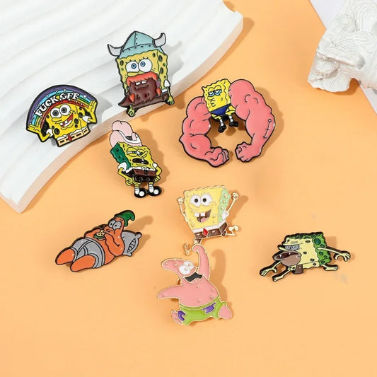 Sünger Bob Kare Pantolon