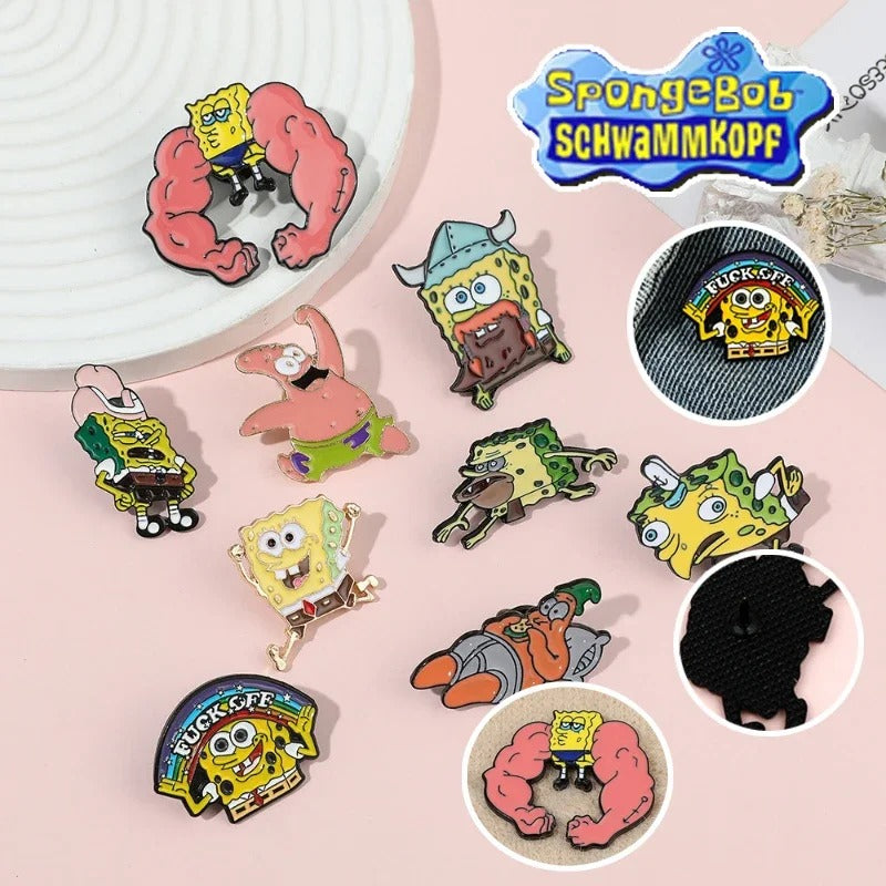 Sünger Bob Kare Pantolon
