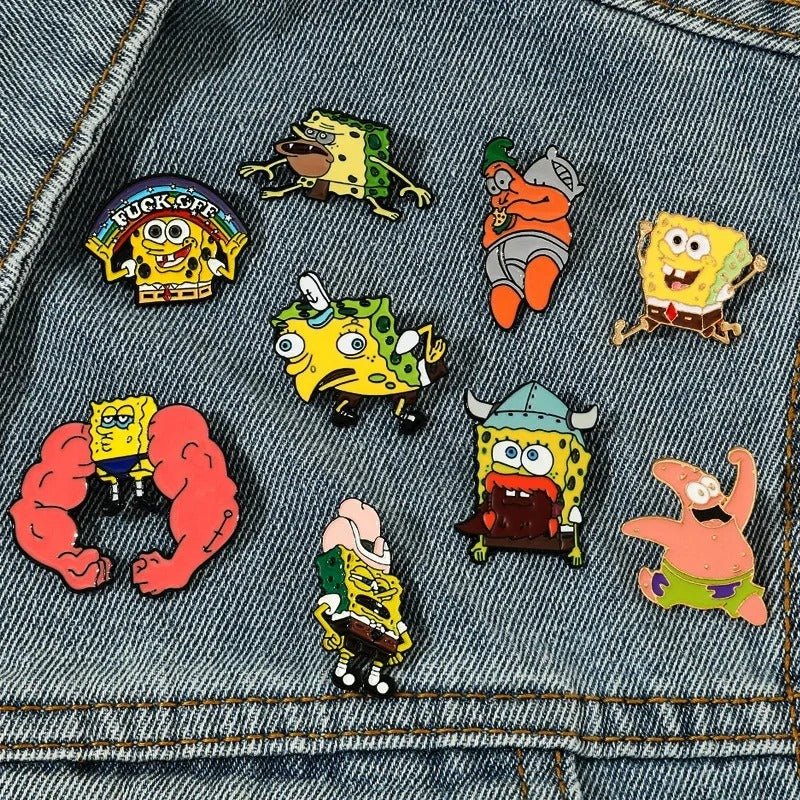 Sünger Bob Kare Pantolon