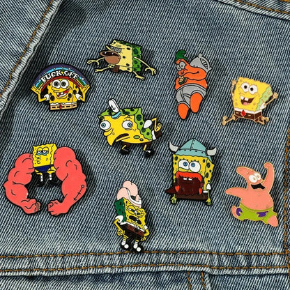 Sünger Bob Kare Pantolon