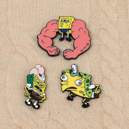 Sünger Bob Kare Pantolon